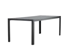 Matbord 'Mirko' 205x74cm - Svart