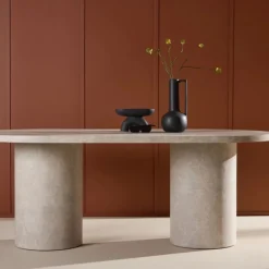 Matbord 'Narvik' 100x200cm - Beige