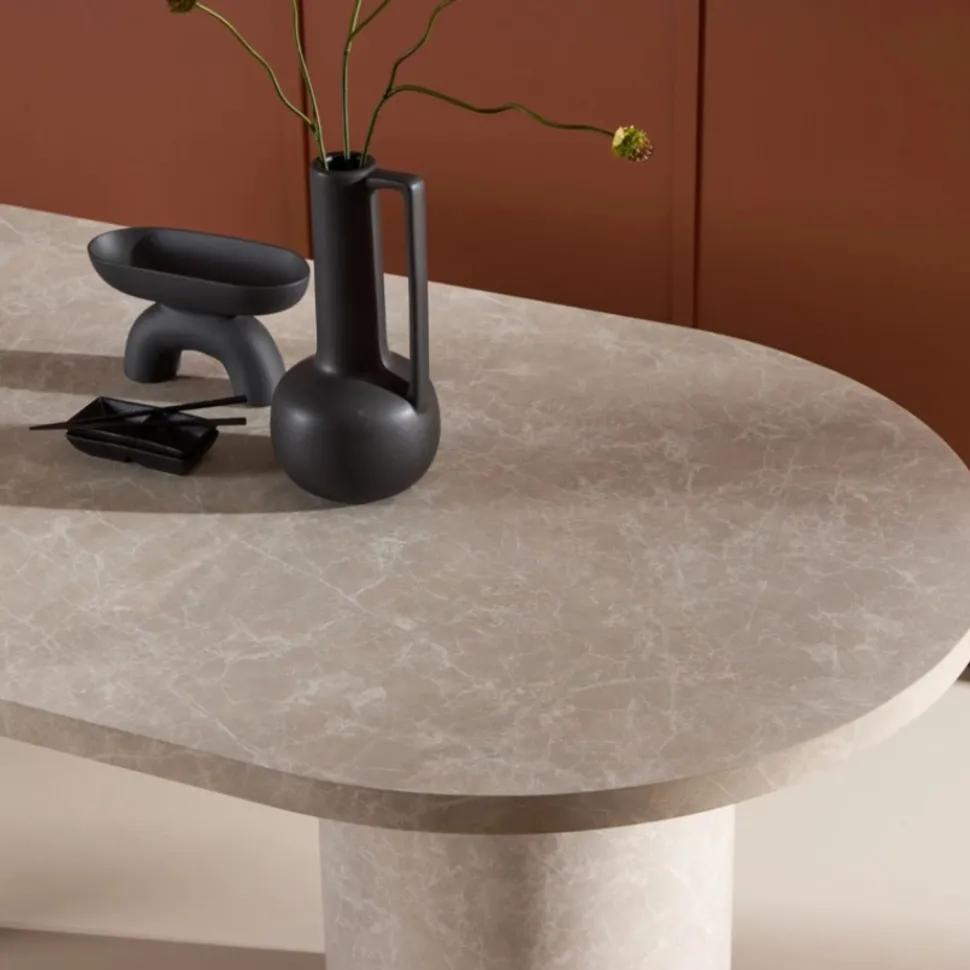Matbord 'Narvik' 100x200cm - Beige
