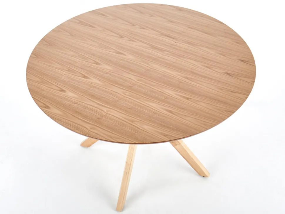 Matbord 'Nicolas' Runt 120cm - Natur