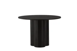 Matbord 'Orsa' Runt 110cm - Svart