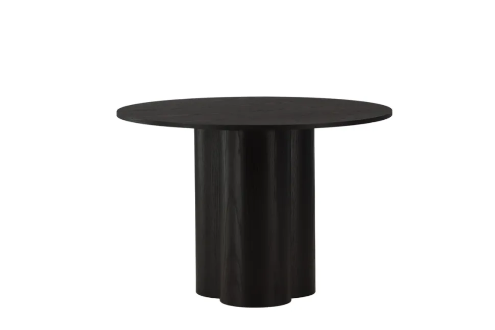 Matbord 'Orsa' Runt 110cm - Svart