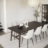 Matbord 'Plainfield' 220x100cm - Mörk ek