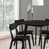 Matbord 'Ärsjö' Runt 105cm - Svart