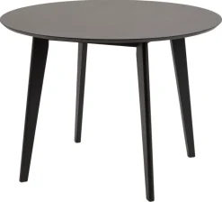 Matbord 'Ärsjö' Runt 105cm - Svart