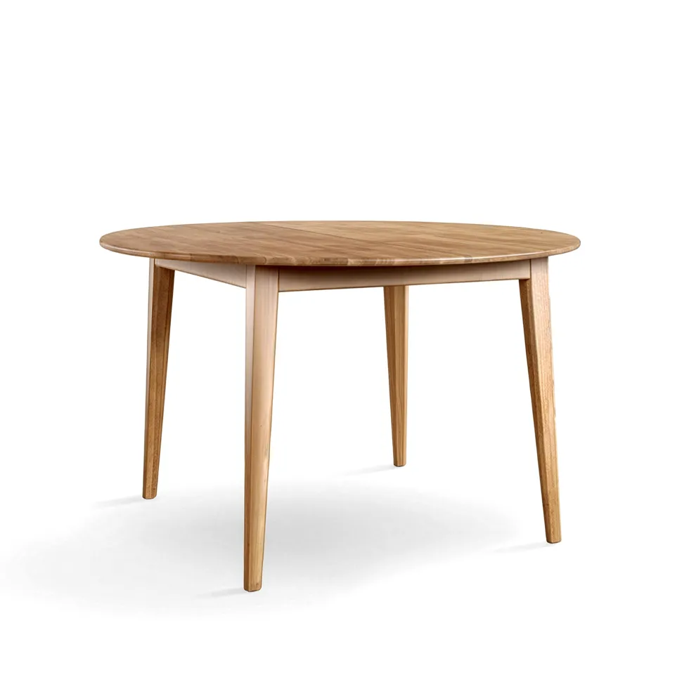 Matbord 'Saba' Ovalt/Runt 120-165x120 cm - Ek