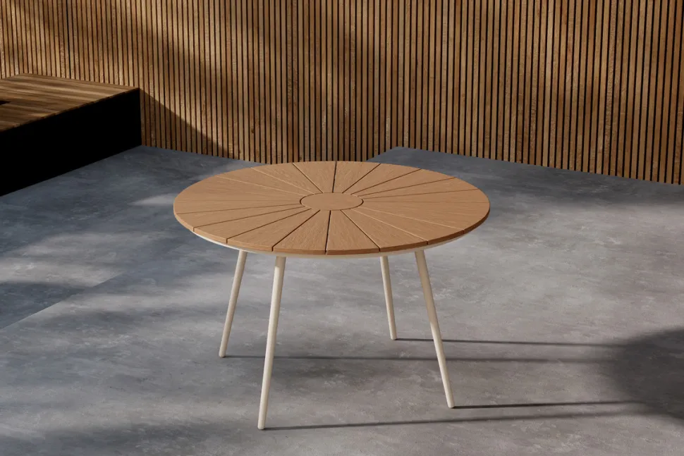 Matbord 'San Vito' 120x74cm - Beige
