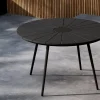 Matbord 'San Vito' 120x74cm - Svart