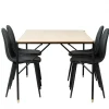 Matgrupp 'Hornstull Forma' 1 Bord & 4 Stolar