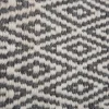 Matta 'Cozy Luxury' 90x200cm - Grå/Vit