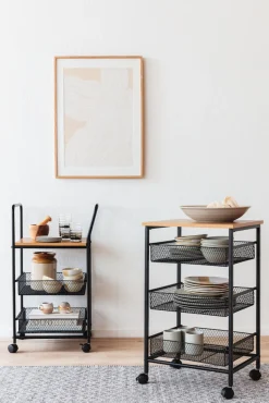 Matta 'Cozy Luxury' 90x200cm - Grå/Vit
