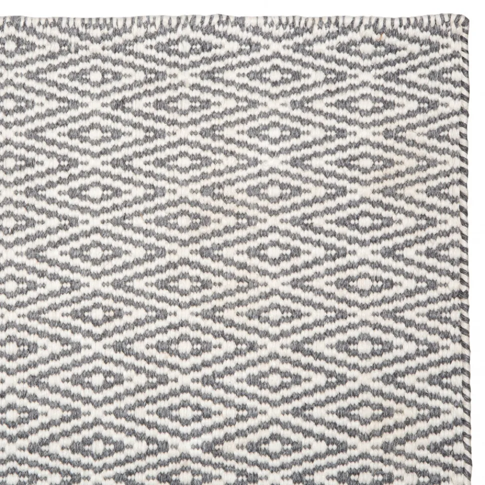 Matta 'Cozy Luxury' 160x230cm - Grå/Vit