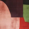 Matta 'Savelle' - Röd/Multi