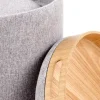2-pack Sittpuff/Sidobord 'Aviko' - Grå