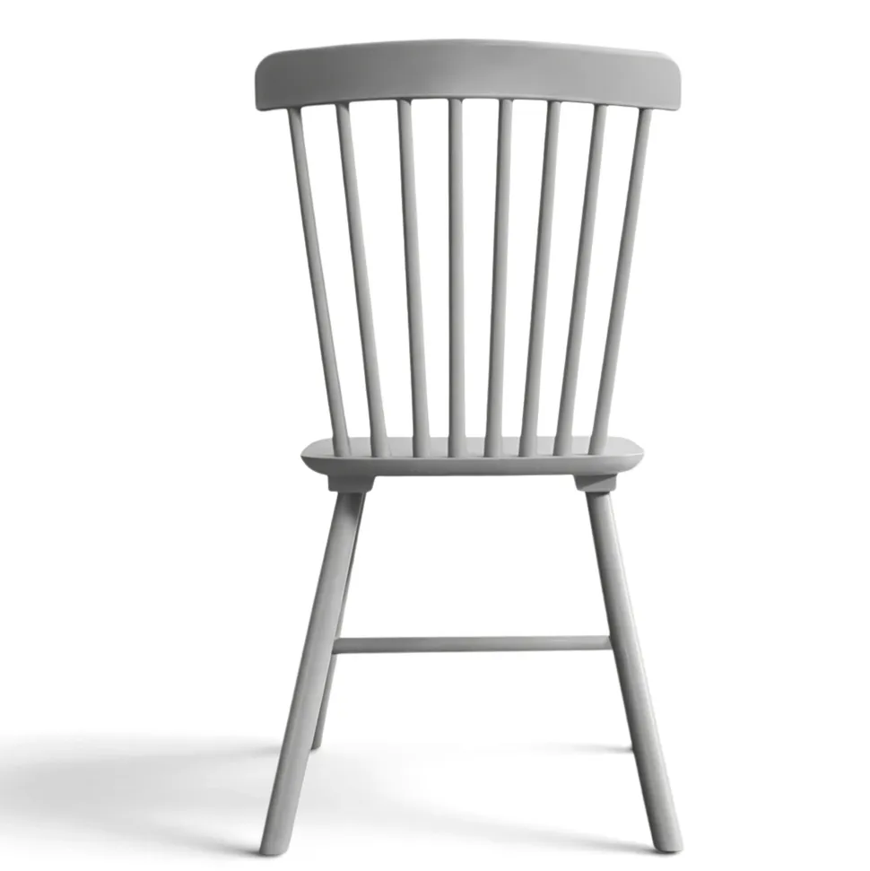 Pinnstol 'Elsa' - Mörkgrå