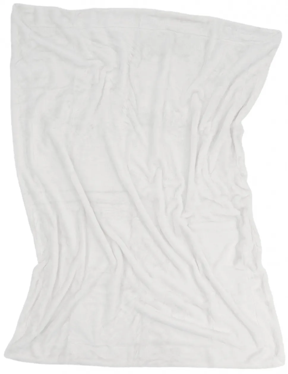 Pläd 'Aranga Super Soft Throw' 130x170cm - Vit