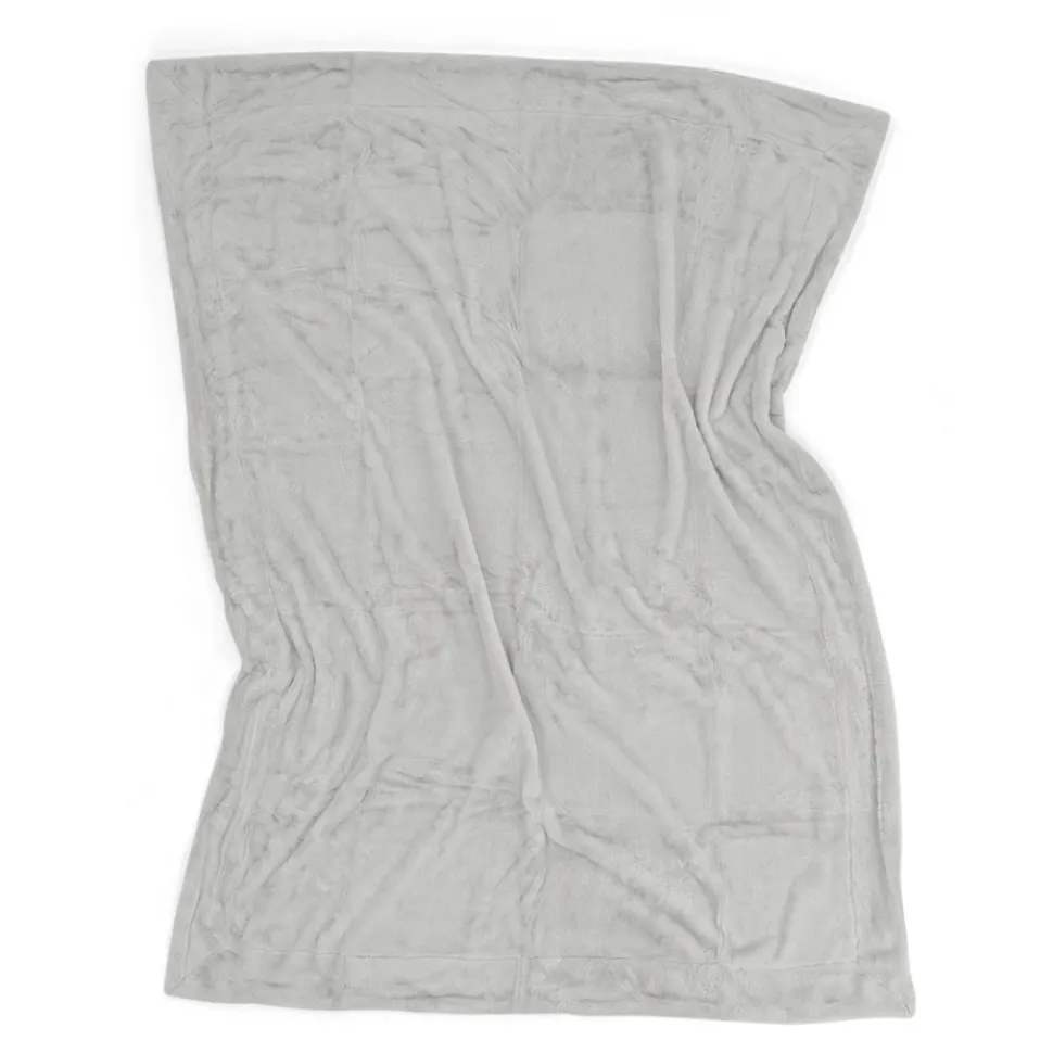 Pläd 'Aranga Super Soft Throw' 130x170cm - Grå