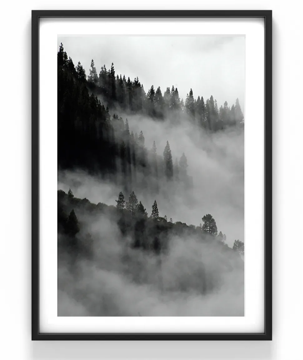 Poster - 'Landskap i dimma'