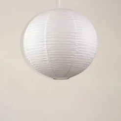 Rislampa 'Lycka' - Vit 30cm