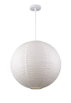 Rislampa 'Lycka' - Vit 50cm