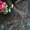 Rund matta 'Aranga Super Soft' - Antracit