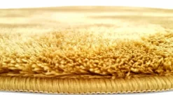 Rund matta 'Aranga Super Soft' - Orange