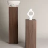 Sidbord 'Rättvik' 23x95 - Brun