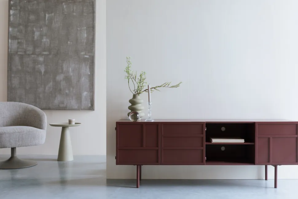 Sideboard ‘Davis’ - Röd