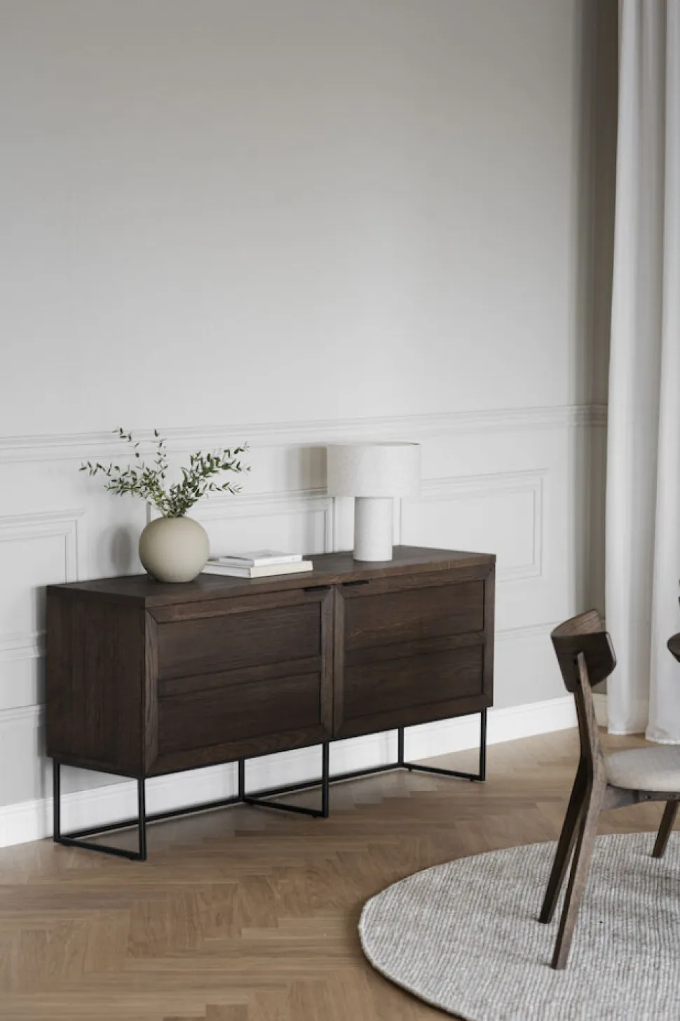 Sideboard 'Everett' - Brun