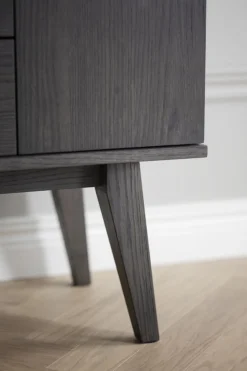 Sideboard 'Filippa' 122x85cm - Mörk ek