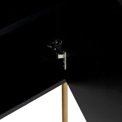 Sideboard 'Frölunda' - Svart/Guld