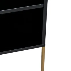 Sideboard 'Frölunda' - Svart/Mässing