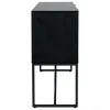 Sideboard 'Line' - Ek/Svart