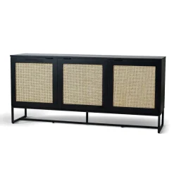 Sideboard 'Sailor' - Svart/Natur