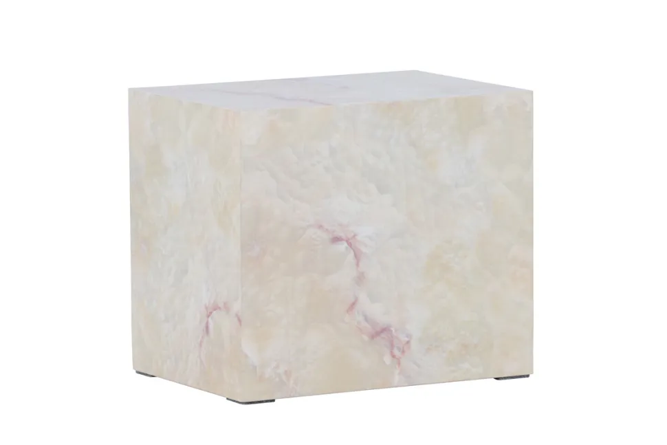 Sidobord 'Eira' 35x25cm - Beige