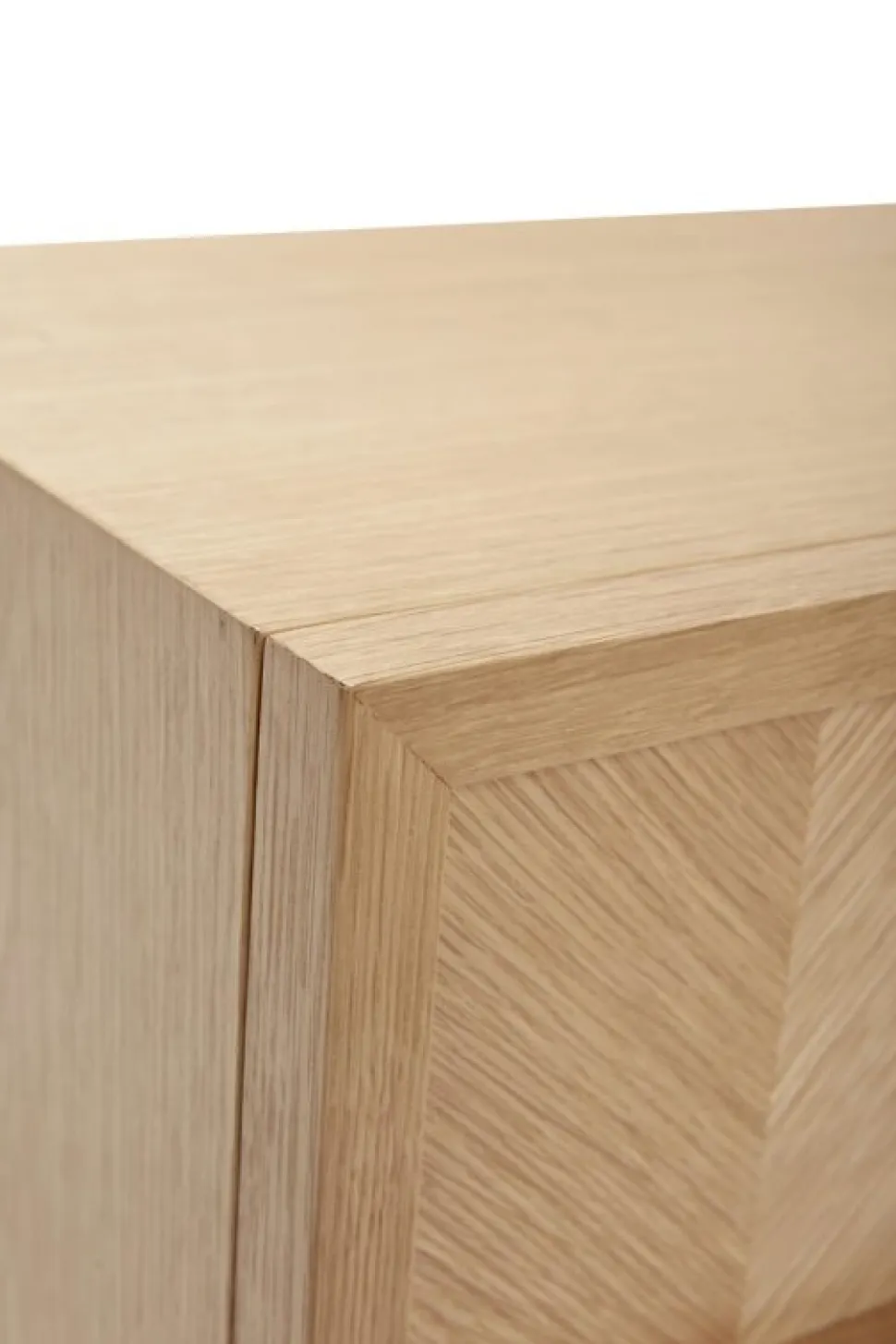 Sidobord 'Herringbone' - Natur