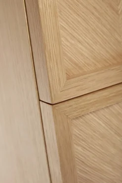 Sidobord 'Herringbone' - Natur