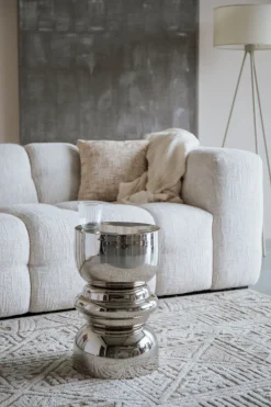 Sidobord ‘Kinga’ - Silver