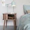 Sidobord/Sängbord 'Barbier' - Valnöt