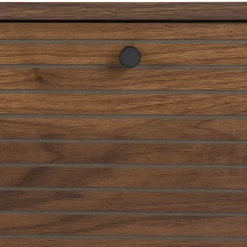 Sidobord 'Stripes Low' 120x42x50 cm - Brun