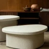 Sidobord 'Veda' 41cm- Beige
