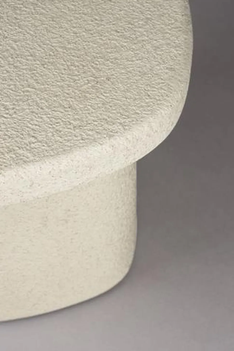 Sidobord 'Veda' 35cm - Beige