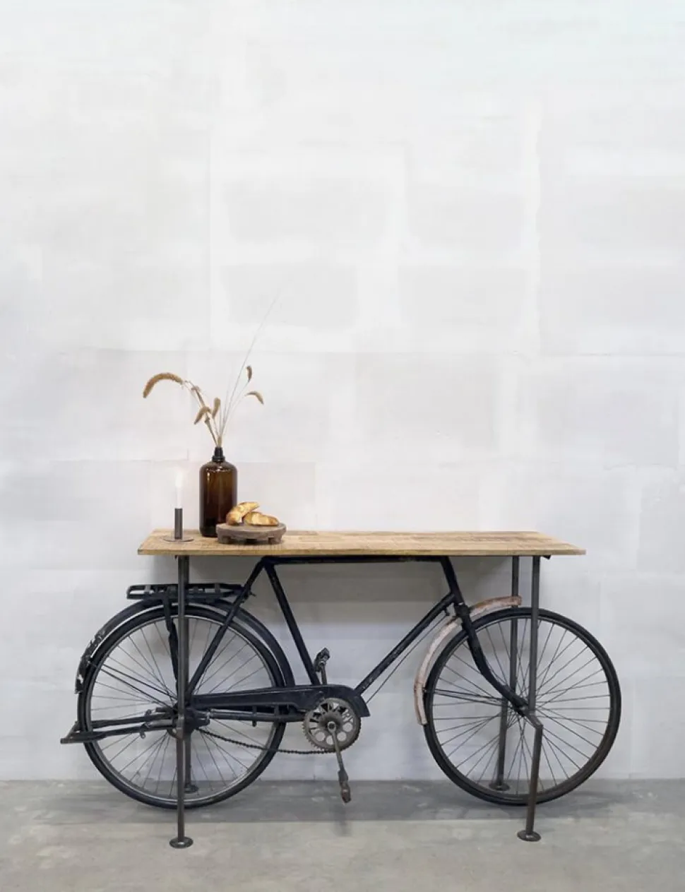 Sidobord Vintage bicycle - Trä/Järn