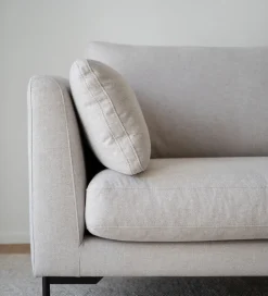 2,5-sitssoffa 'Corwin' - Ljusbeige