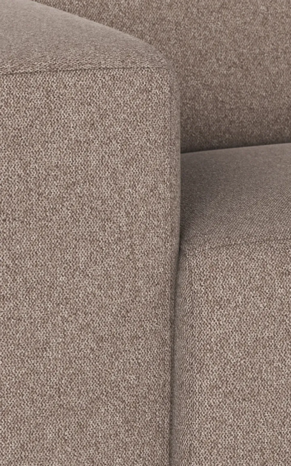 4-Sitssoffa 'Willard' Schäslong H - Beige