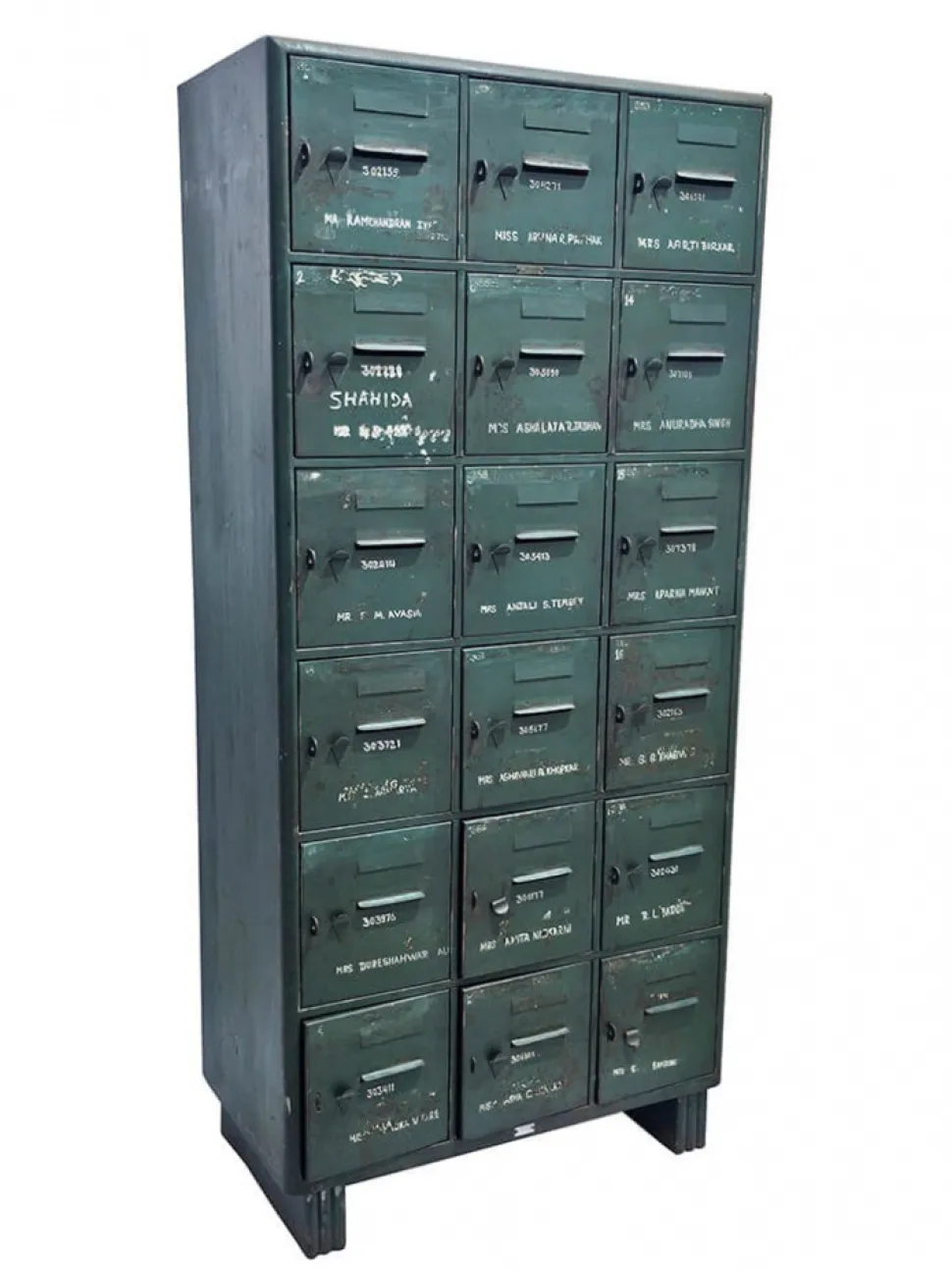 Skåp 'Old locker' - Grön