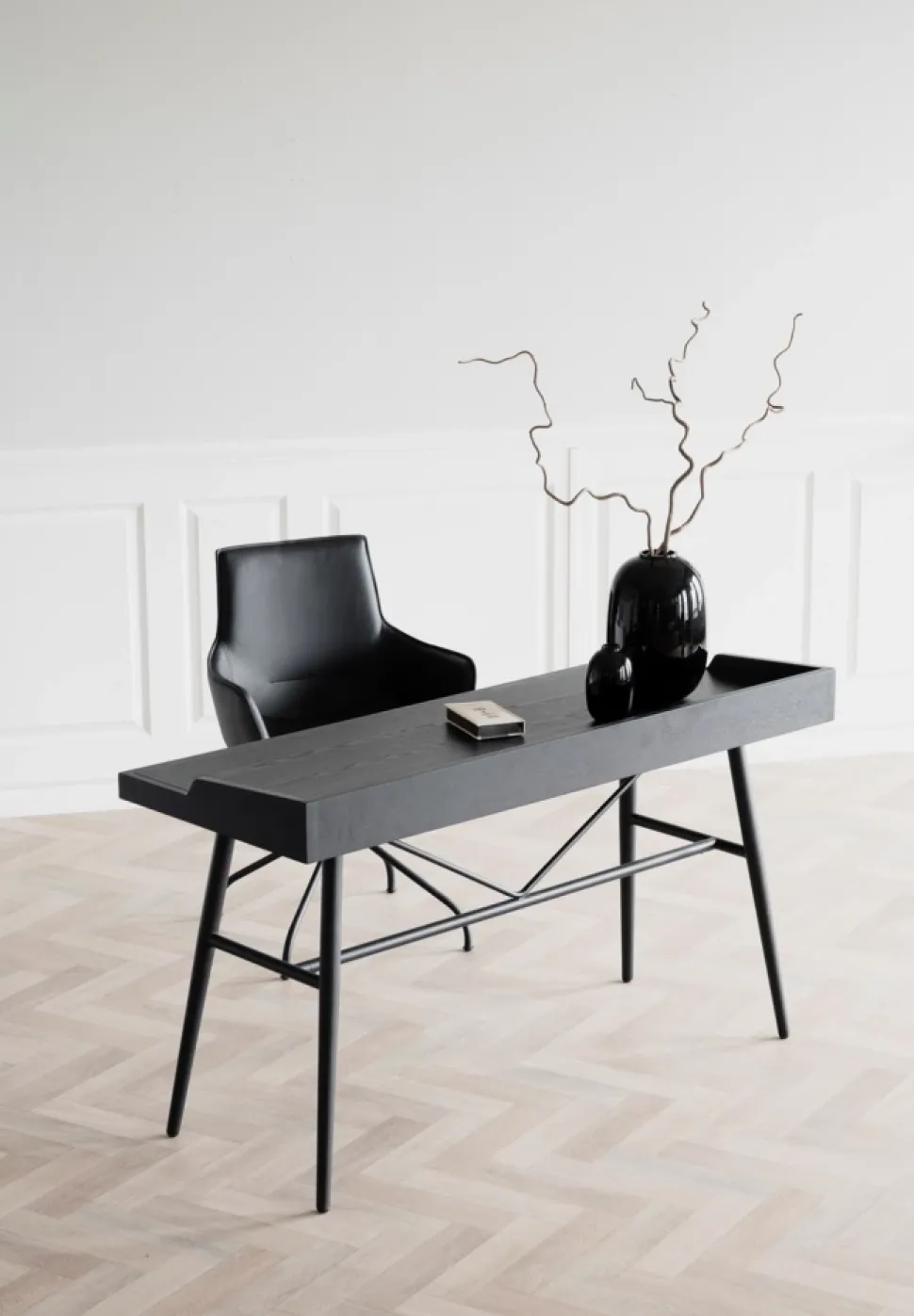 Skrivbord 'Springdale' - Svart