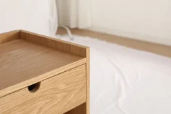 Sängbord 'Mellby' - Ek