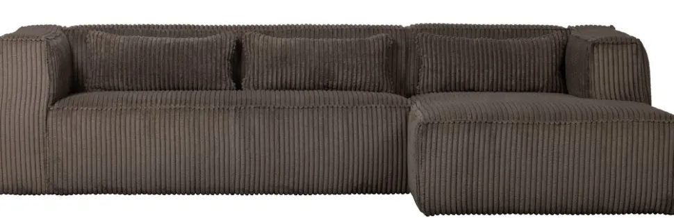 Soffa 'Bean' 4-sits - Brun/Manchester