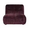 Soffa 'Giada' 1-sits - Plommon